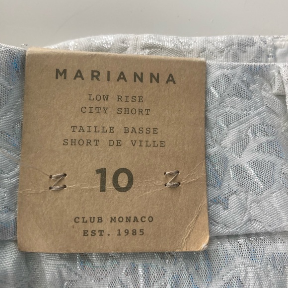 Club Monaco Marianna Low Rise City Shorts - Picture 7 of 8